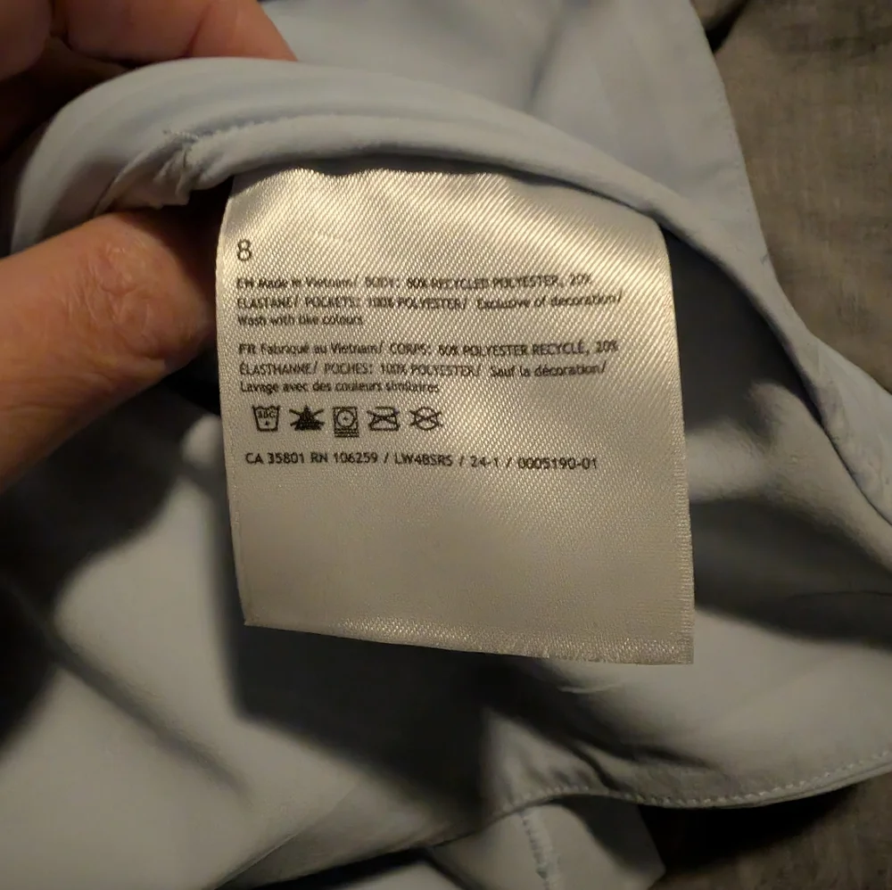 Lululemon Mist Over Windbreaker Light Blue - Picture 11 of 12